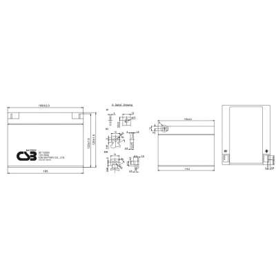 Аккумуляторная батарея CSB GP 12260