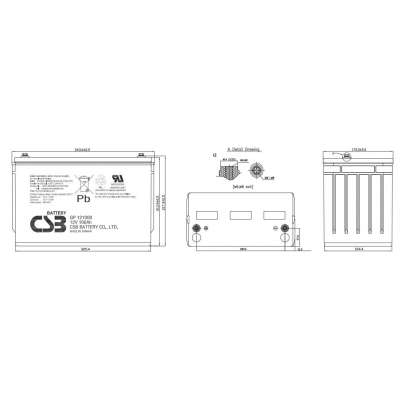 Аккумуляторная батарея CSB GP 121000