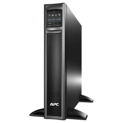 ИБП APC Smart-UPS X 1000 ВА, в стоечном вертикальном исполнении, с ЖК-индикатором